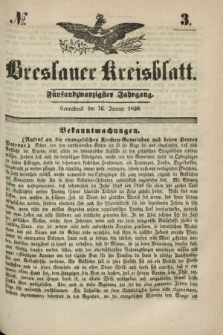 Breslauer Kreisblatt. Jg.25, № 3 (16 Januar 1858)