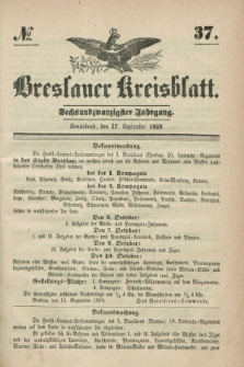 Breslauer Kreisblatt. Jg.26, № 37 (17 September 1859)