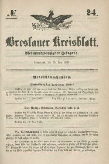 Breslauer Kreisblatt. Jg.27, № 24 (16 Juni 1860)