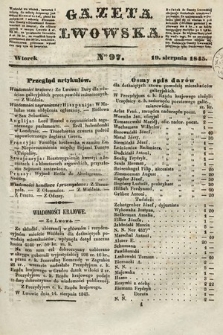 Gazeta Lwowska. 1845, nr 97