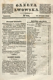 Gazeta Lwowska. 1845, nr 98