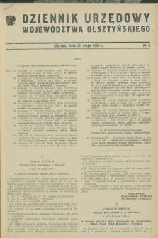 Dziennik Urzędowy Województwa Olsztyńskiego. 1985, nr 5 (31 maja)