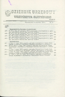 Dziennik Urzędowy Województwa Olsztyńskiego. 1991, nr 19 (9 września)
