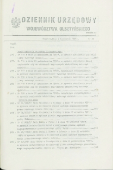Dziennik Urzędowy Województwa Olsztyńskiego. 1991, nr 23 (4 listopada)
