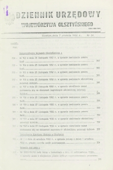 Dziennik Urzędowy Województwa Olsztyńskiego. 1992, nr 24 (7 grudnia)