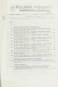 Dziennik Urzędowy Województwa Olsztyńskiego. 1993, nr 20 (9 czerwca)