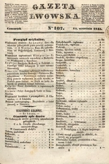 Gazeta Lwowska. 1845, nr 107