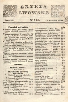 Gazeta Lwowska. 1845, nr 110