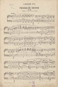Scherzo E-dur : Op. 54
