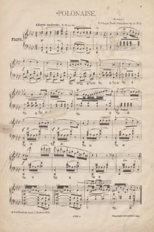 Polonaise F-moll : Op. 71 No. 3