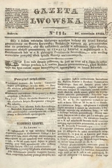 Gazeta Lwowska. 1845, nr 114