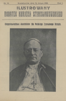 Ilustrowany Dodatek Kurjera Stanisławowskiego. R.1/2 (1925/1926), nr 18