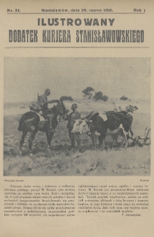 Ilustrowany Dodatek Kurjera Stanisławowskiego. R.1/2 (1925/1926), nr 24