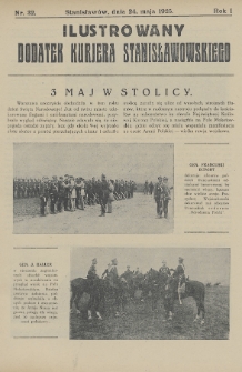 Ilustrowany Dodatek Kurjera Stanisławowskiego. R.1/2 (1925/1926), nr 32