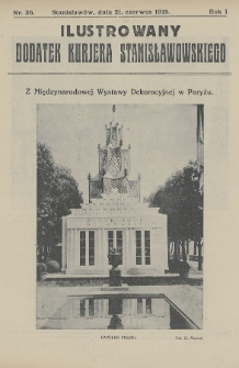 Ilustrowany Dodatek Kurjera Stanisławowskiego. R.1/2 (1925/1926), nr 36