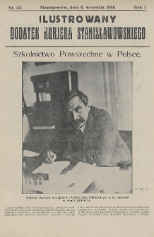 Ilustrowany Dodatek Kurjera Stanisławowskiego. R.1/2 (1925/1926), nr 44