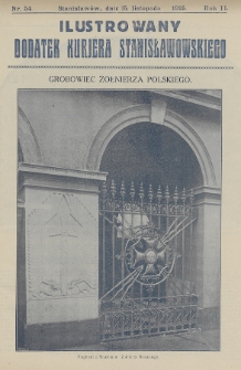 Ilustrowany Dodatek Kurjera Stanisławowskiego. R.1/2 (1925/1926), nr 54