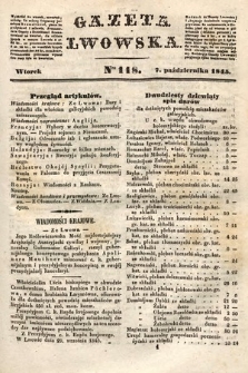 Gazeta Lwowska. 1845, nr 118