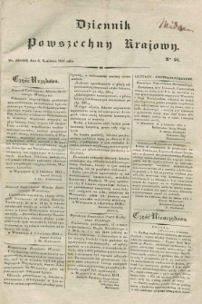 Dziennik Powszechny Krajowy. 1831, Nro 94 (6 kwietnia)