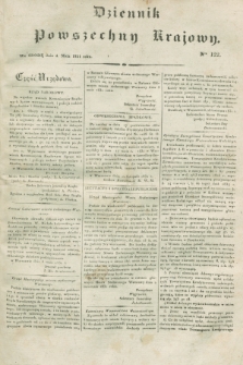 Dziennik Powszechny Krajowy. 1831, Nro 122 (4 maja)