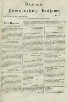 Dziennik Powszechny Krajowy. 1831, Nro 123 (5 maja)