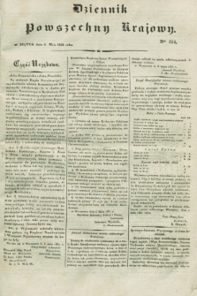 Dziennik Powszechny Krajowy. 1831, Nro 124 (6 maja)