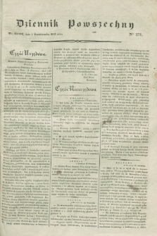 Dziennik Powszechny. 1831, Nro 271 (5 października)