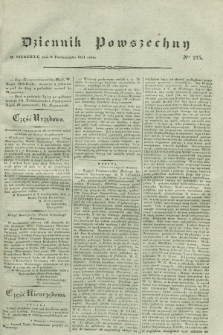 Dziennik Powszechny. 1831, Nro 275 (9 października)