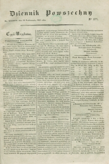 Dziennik Powszechny. 1831, Nro 277 (11 października)