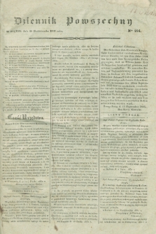 Dziennik Powszechny. 1831, Nro 294 (28 października)