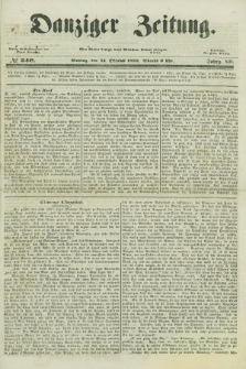Danziger Zeitung. Jg.12, No. 240 (14 Oktober 1850) + dod.