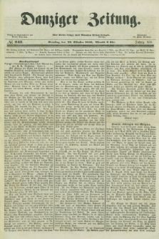 Danziger Zeitung. Jg.12, No. 247 (22 Oktober 1850) + dod.