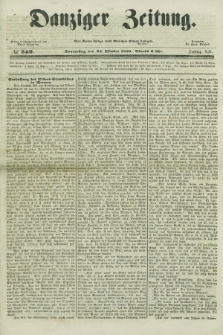 Danziger Zeitung. Jg.12, No. 249 (24 Oktober 1850) + dod.