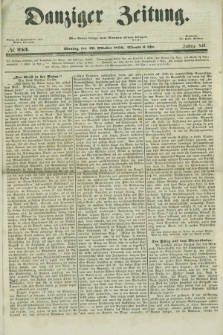 Danziger Zeitung. Jg.12, No. 253 (29 Oktober 1850) + dod.