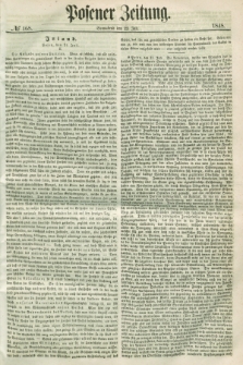 Posener Zeitung. 1848, № 168 (22 Juli) + dod.