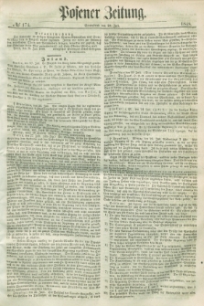 Posener Zeitung. 1848, № 174 (29 Juli) + dod.