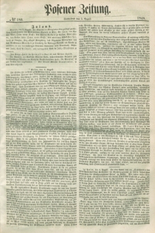 Posener Zeitung. 1848, № 180 (5 August) + dod.