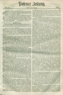 Posener Zeitung. 1848, № 183 (9 August) + dod.