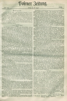 Posener Zeitung. 1848, № 191 (18 August) + dod.