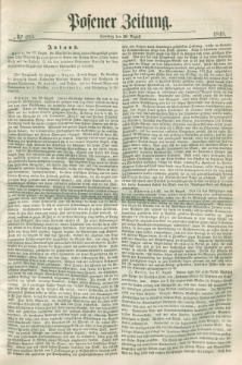Posener Zeitung. 1848, № 193 (20 August) + dod.