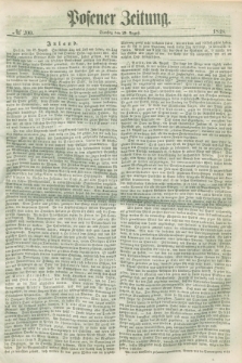 Posener Zeitung. 1848, № 200 (29 August) + dod.