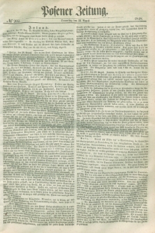 Posener Zeitung. 1848, № 202 (31 August) + dod.