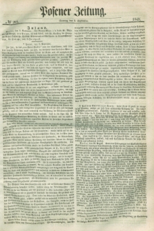 Posener Zeitung. 1848, № 205 (3 September) + dod.
