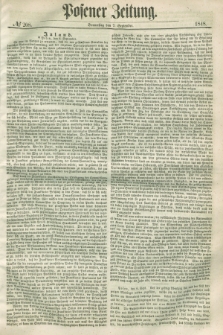 Posener Zeitung. 1848, № 208 (7 September) + dod.