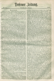 Posener Zeitung. 1848, № 214 (14 September) + dod.