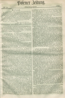Posener Zeitung. 1848, № 221 (22 September) + dod.