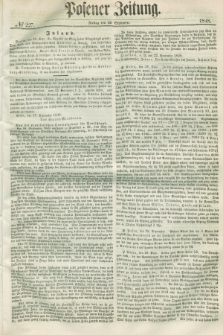 Posener Zeitung. 1848, № 227 (29 September) + dod.