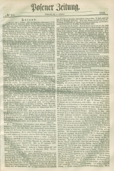 Posener Zeitung. 1848, № 231 (4 Oktober) + dod.