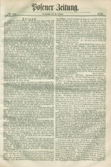 Posener Zeitung. 1848, № 238 (12 oktober) + dod.