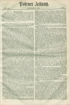 Posener Zeitung. 1848, № 240 (14 Oktober) + dod.